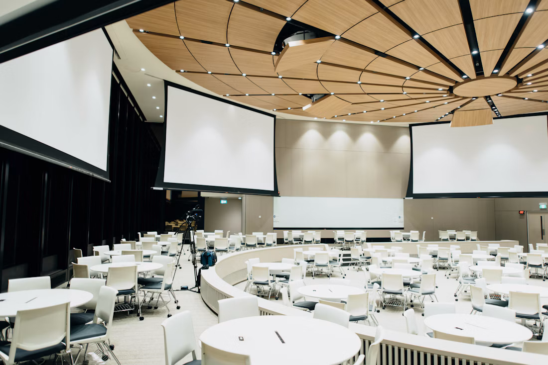 Event professionals connecting at an industry gathering